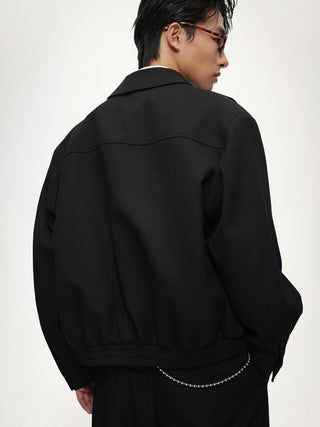 drop shoulder jacket