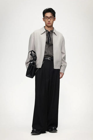 drop shoulder jacket