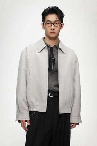 drop shoulder jacket
