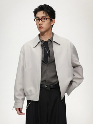 drop shoulder jacket