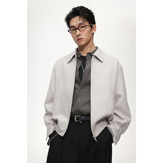 drop shoulder jacket