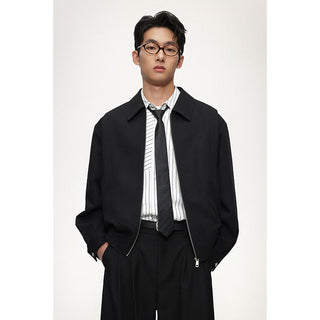 drop shoulder jacket