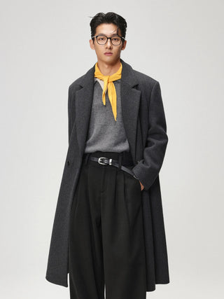 single-breasted coat