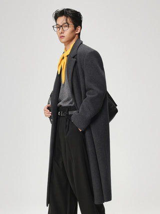 single-breasted coat