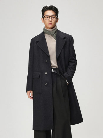 colorful wool coat