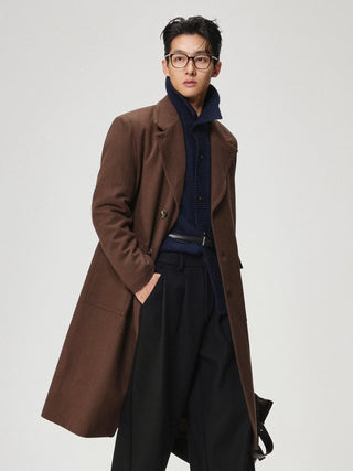 colorful wool coat