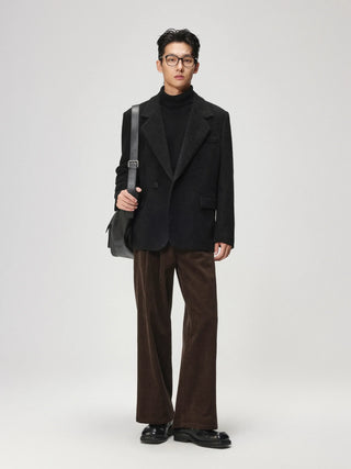 boot-cut suit