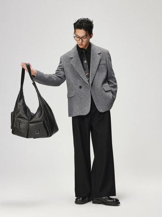 boot-cut suit