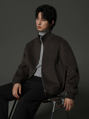 double-sided wool jacket