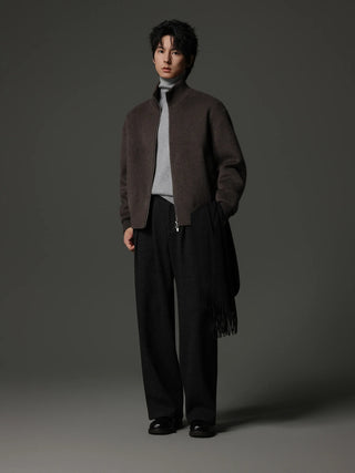 double-sided wool jacket