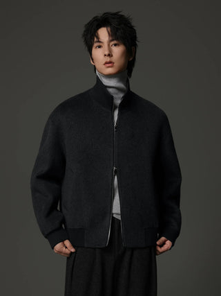 double-sided wool jacket
