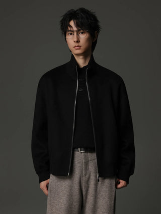 double-sided wool jacket