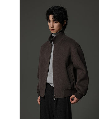 double-sided wool jacket