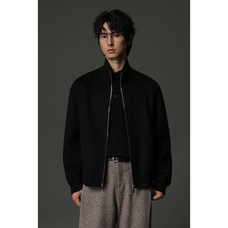 double-sided wool jacket