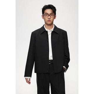cropped casual jacket
