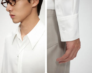 dark placket shirt