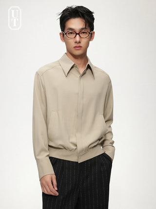 dark placket shirt