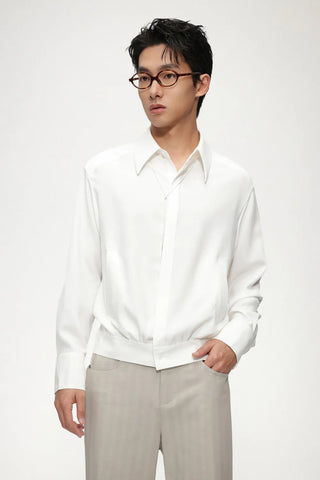 dark placket shirt