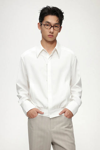 dark placket shirt