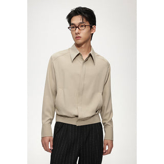 dark placket shirt