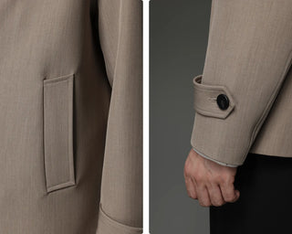short trench coat