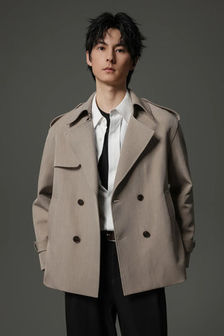 short trench coat