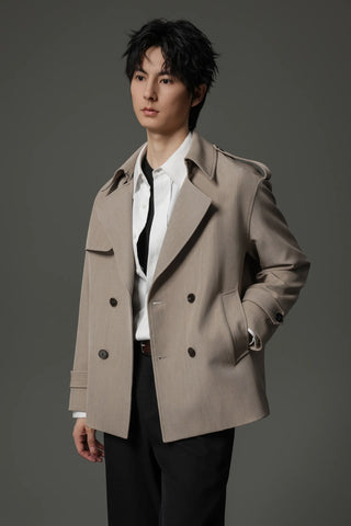 short trench coat