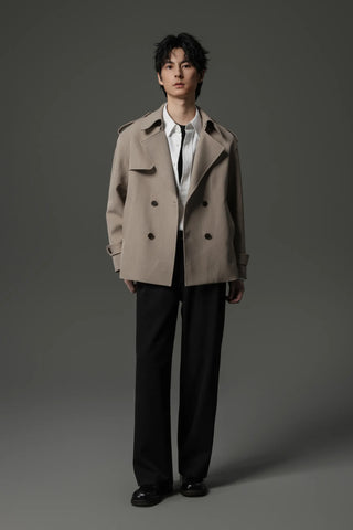 short trench coat