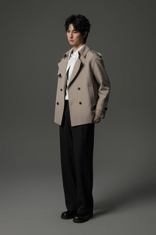 short trench coat