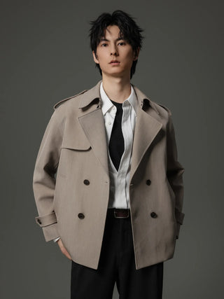 short trench coat
