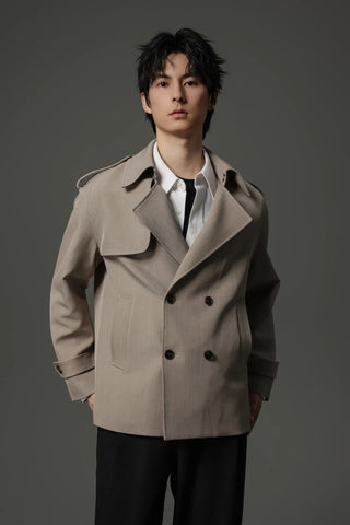 short trench coat