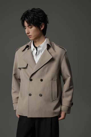 short trench coat