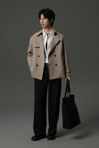 short trench coat
