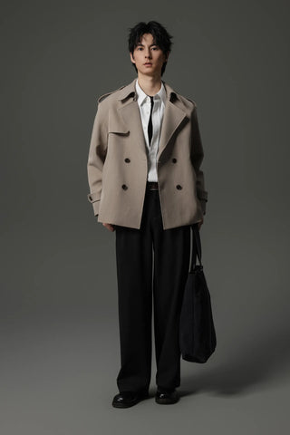 short trench coat