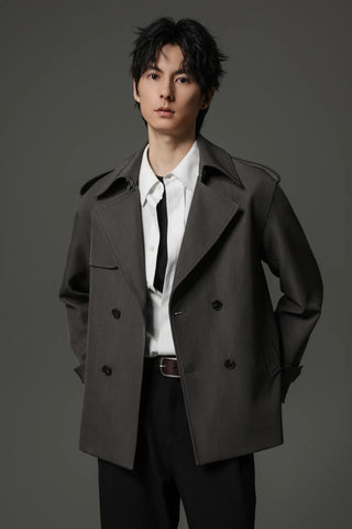 short trench coat