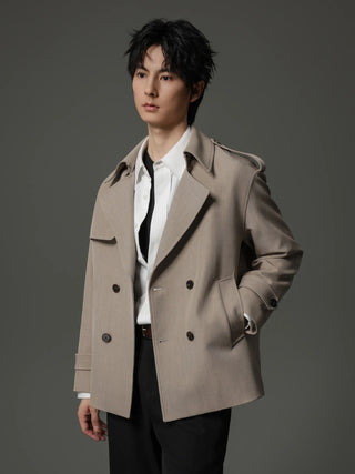 short trench coat