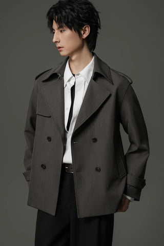 short trench coat