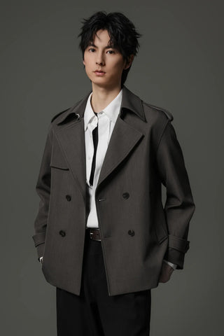 short trench coat