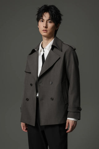 short trench coat