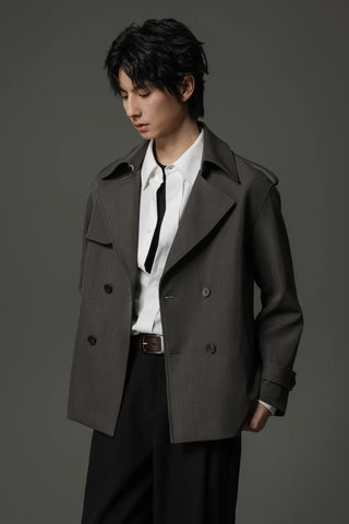 short trench coat