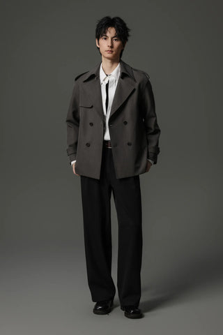 short trench coat
