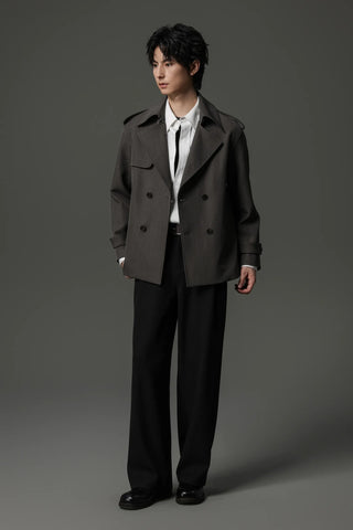 short trench coat
