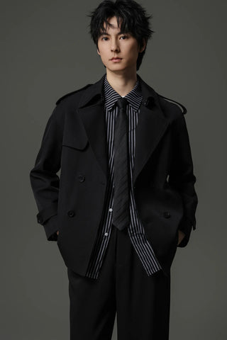 short trench coat