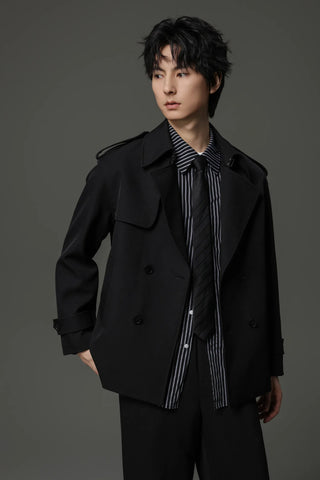 short trench coat