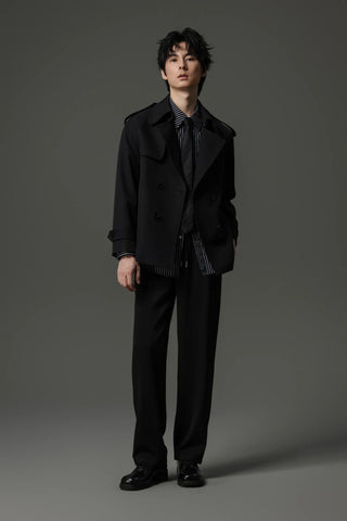 short trench coat