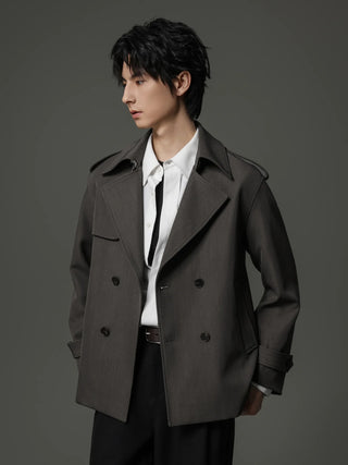 short trench coat