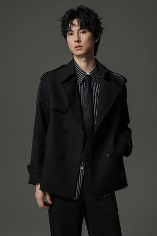 short trench coat