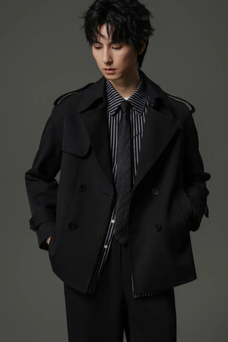 short trench coat