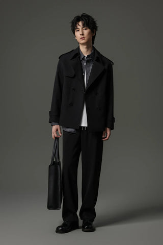 short trench coat