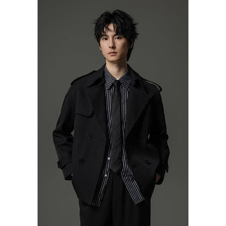 short trench coat